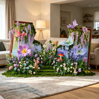 Flowerva Enchanted Frame Nook Premium Decor