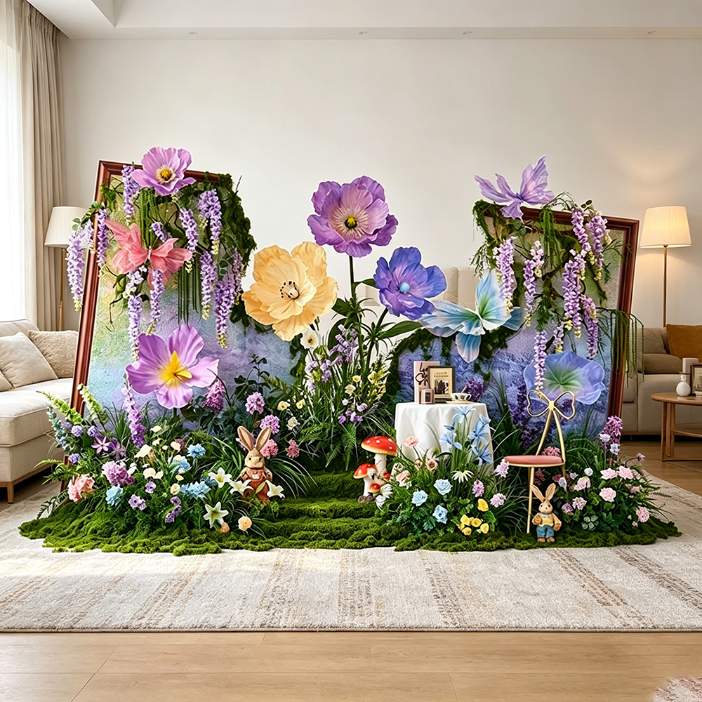 Flowerva Enchanted Frame Nook Premium Decor
