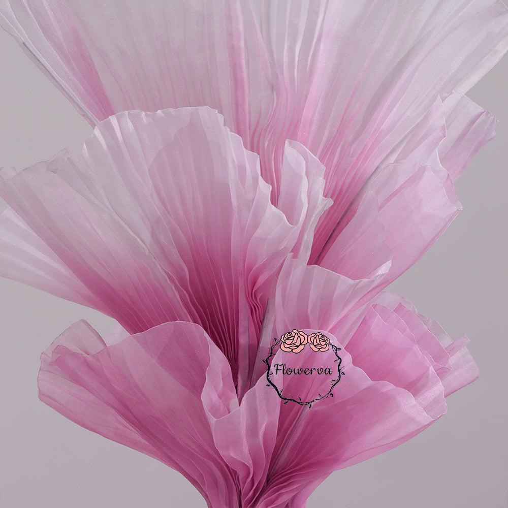 Flowerva Aura Pleat Sculpture Collection Table Flower