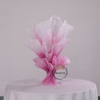 Flowerva Aura Pleat Sculpture Collection Table Flower