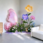 Flowerva Whimsical Wingscape Display Premium Decor