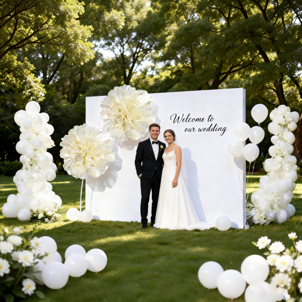 Flowerva Petal Ruffle Fabric Decor
