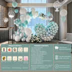 Flowerva Romantic Balloon Decor Kit for Proposal & Confession