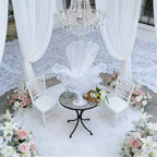 Flowerva Airy White Veil Eternal Table Flower