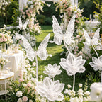Flowerva Velvet Wing Lace Art Accent