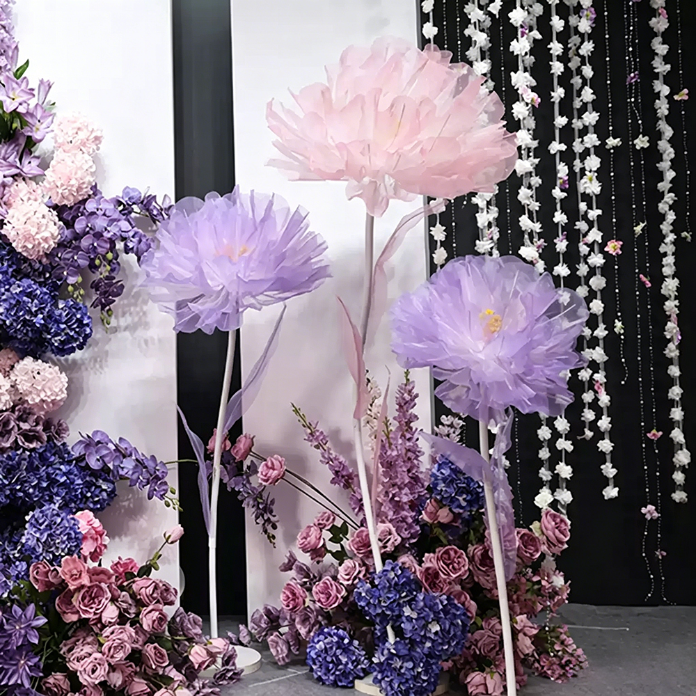 Flowerva Veil Nebula Bloom Premium Decor