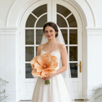 Flowerva Luminous Poppy Orange Premium Flower