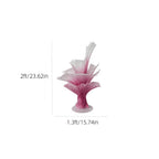 Flowerva Aura Pleat Sculpture Collection Table Flower