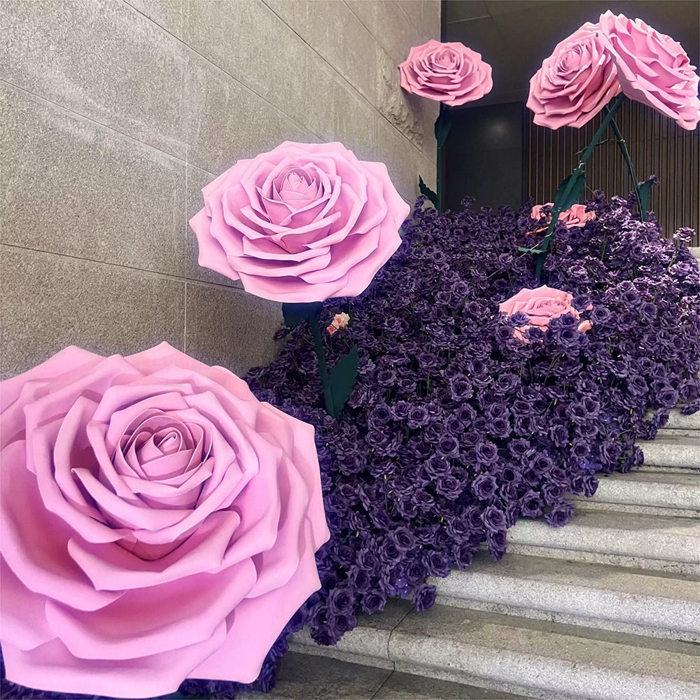 Flowerva Rose Contour Formwork Premium Decor