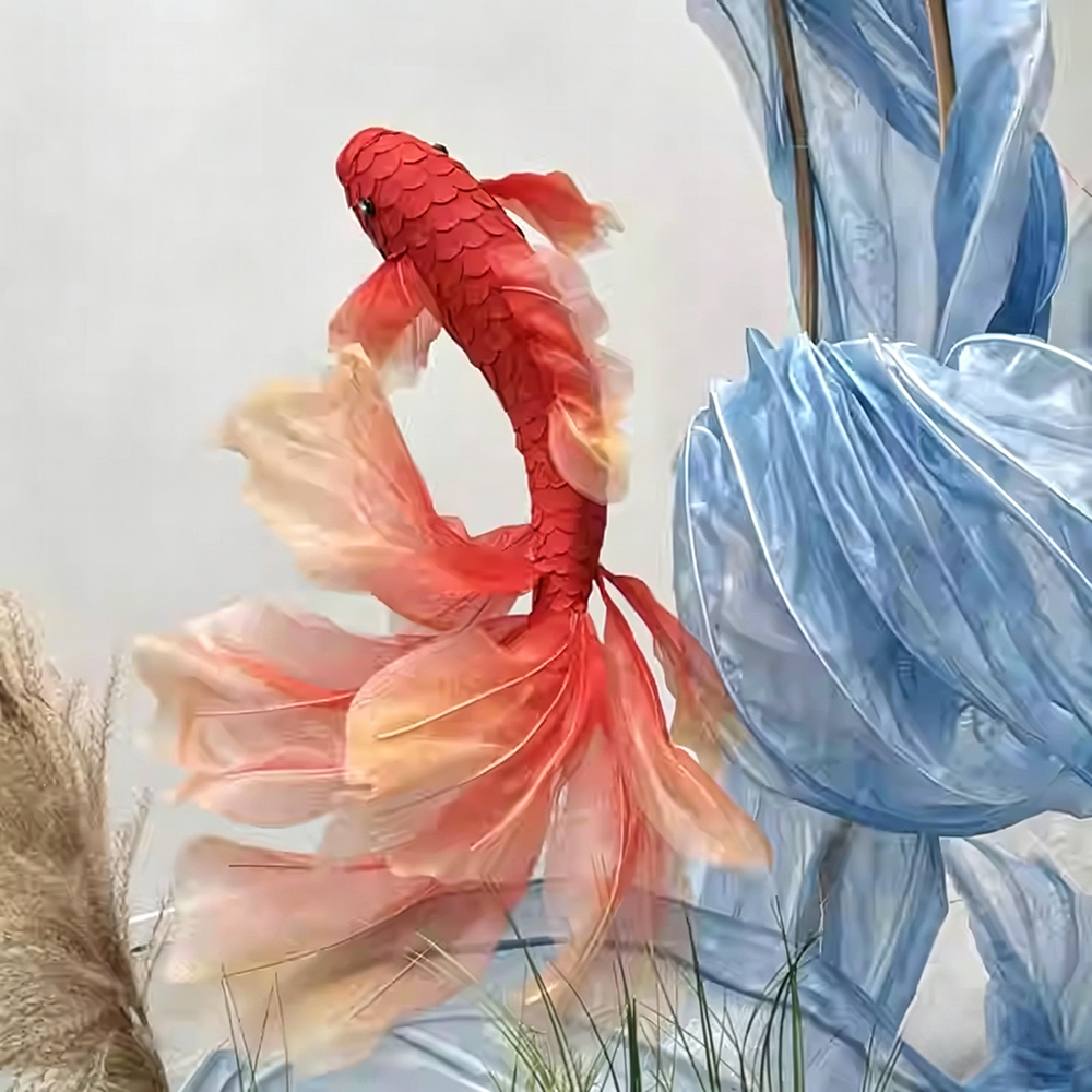 Flowerva Betta Aetherial Swim Premium Decor