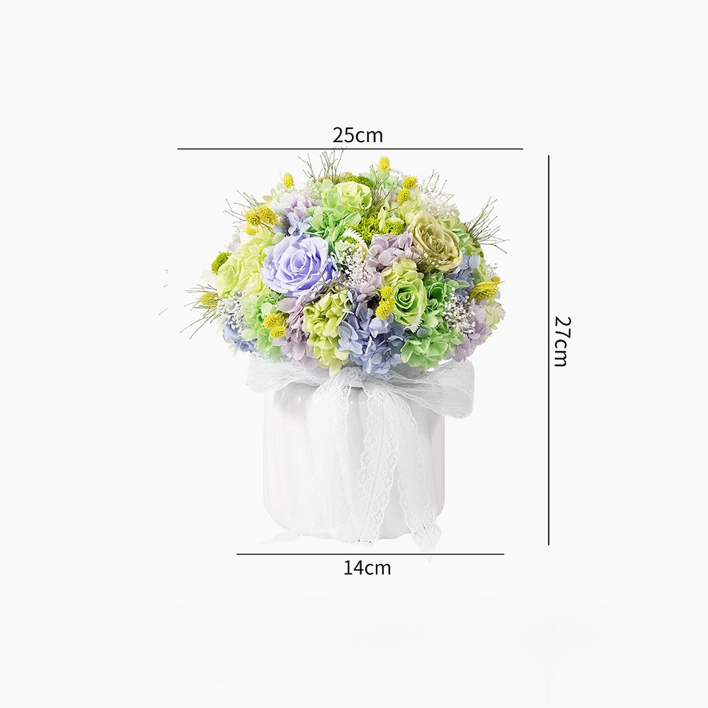 Flowerva Multitone Bloom Sphere Vase Premium Decor