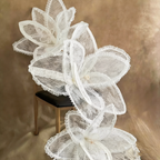 Flowerva Artisan Lace Orchid Art Installation