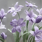 Flowerva Ethereal Purple Lily Premium Flower