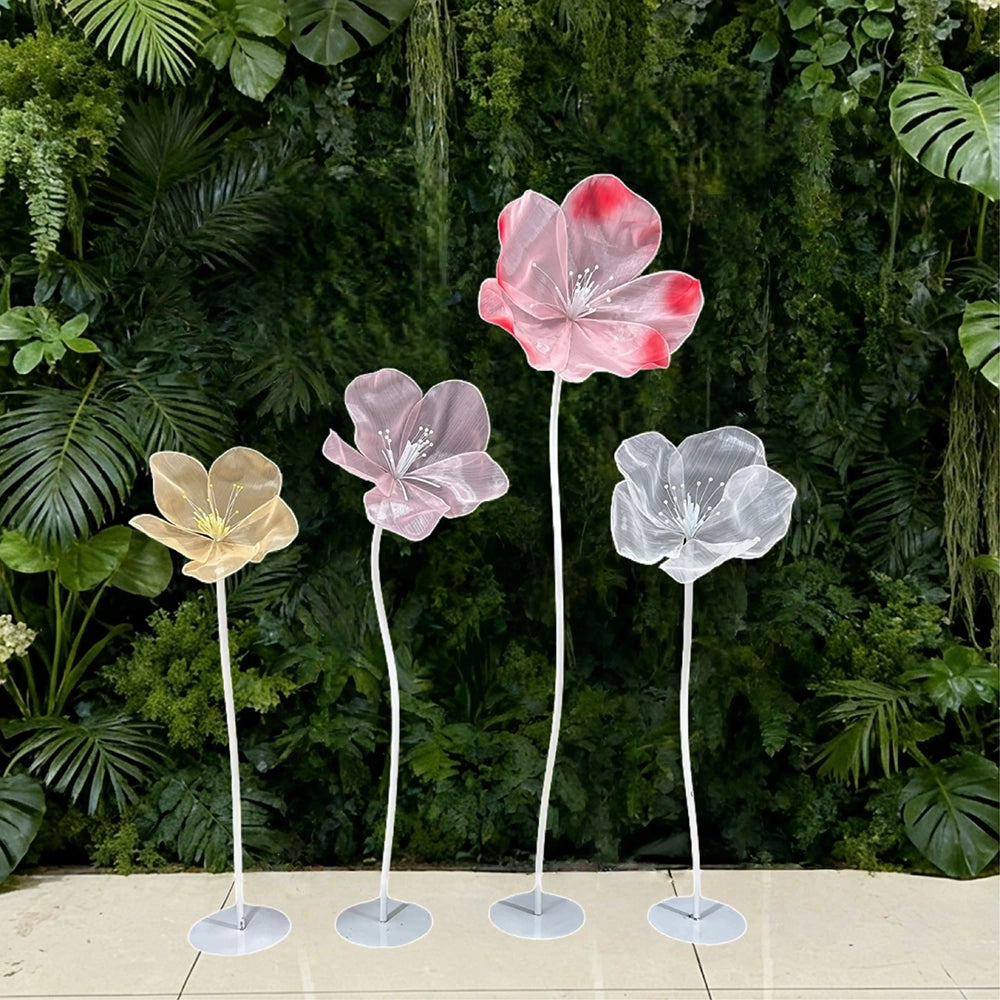 Flowerva Sheer Pearlescent Rhythm Premium Decor