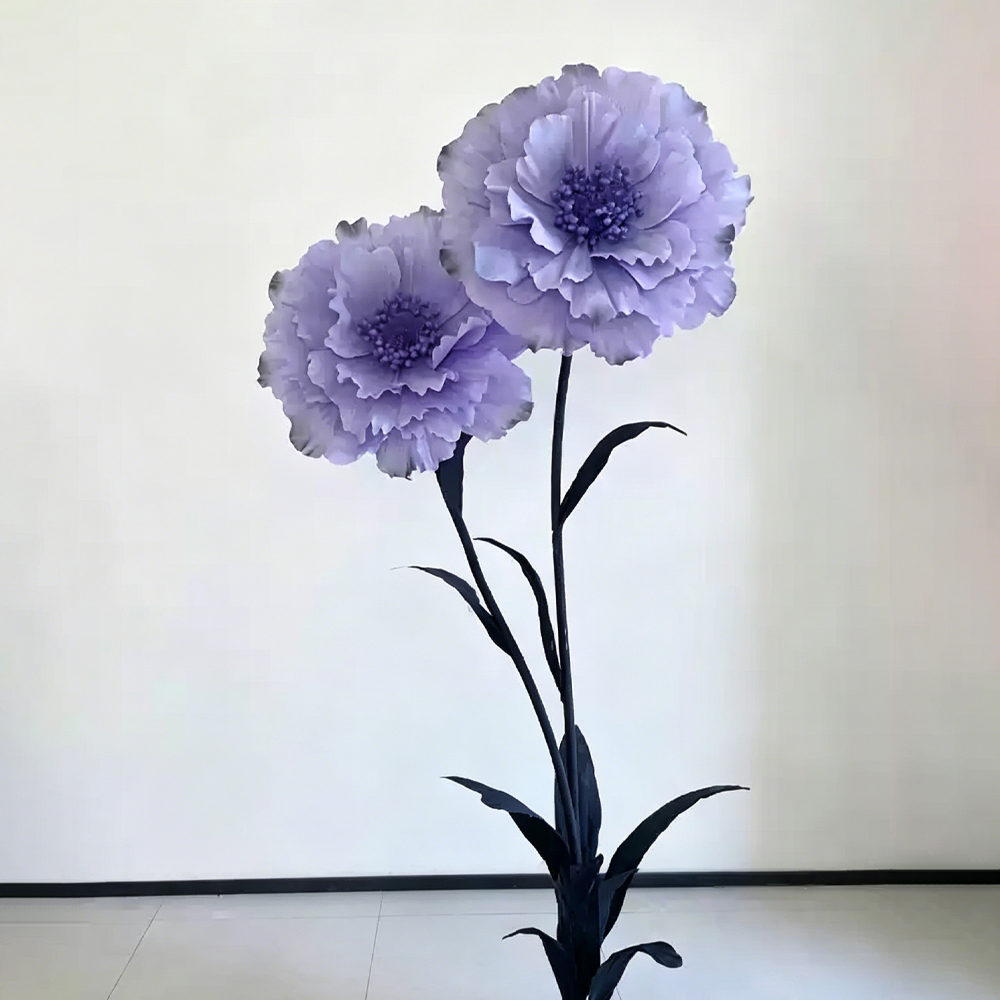Flowerva Violet Grandiflora Artisan Premium Decor