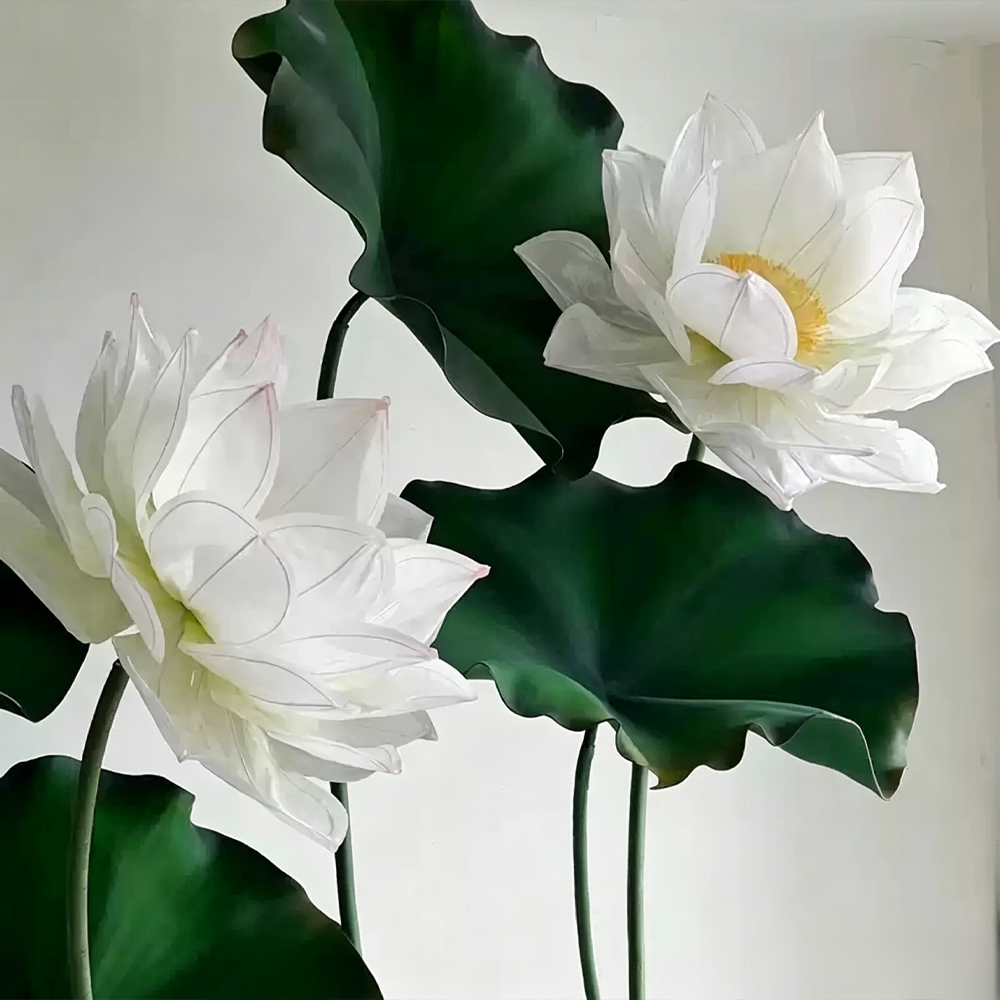 Flowerva Lotus Zen Grace Premium Decor