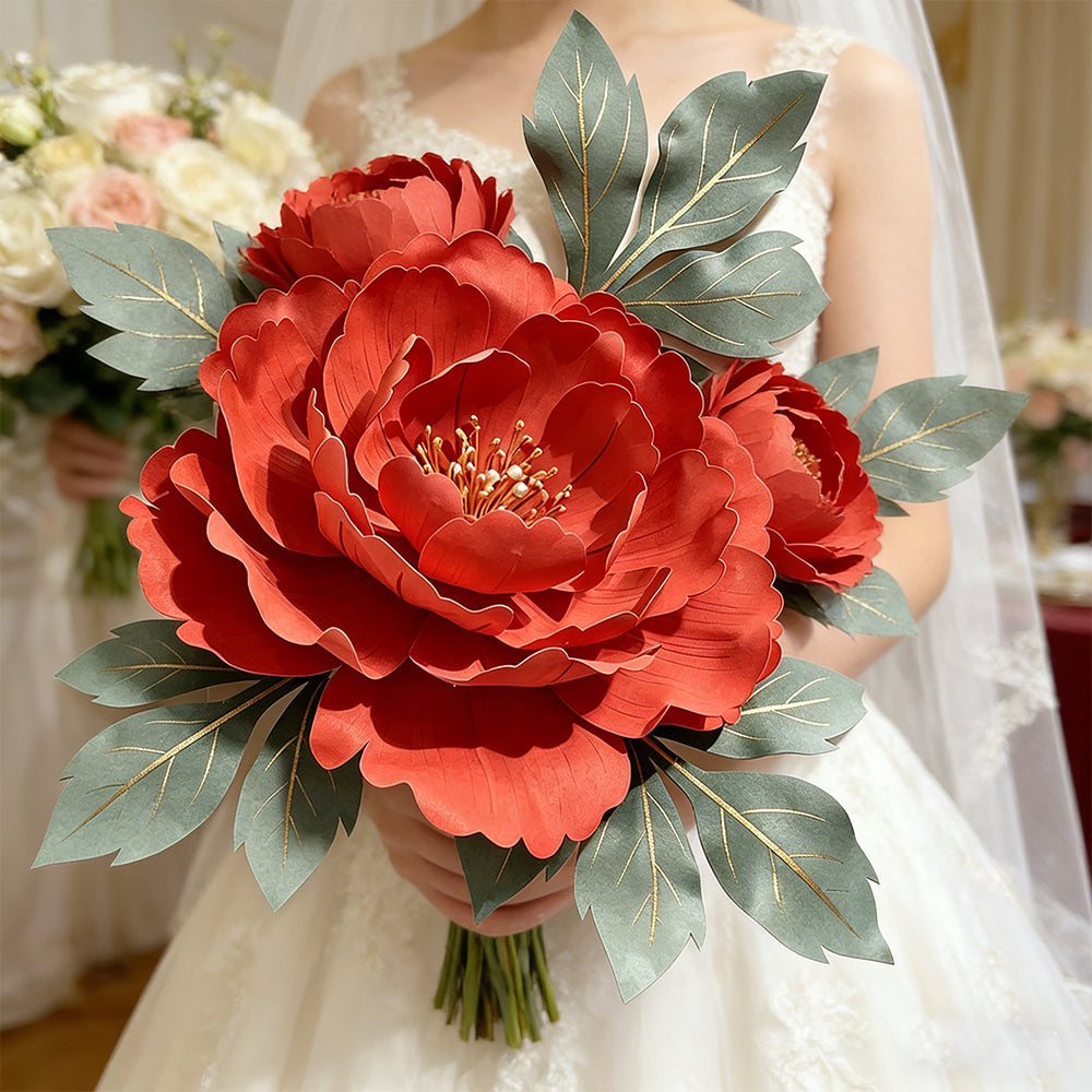 Flowerva Imperial Peony Premium Flower