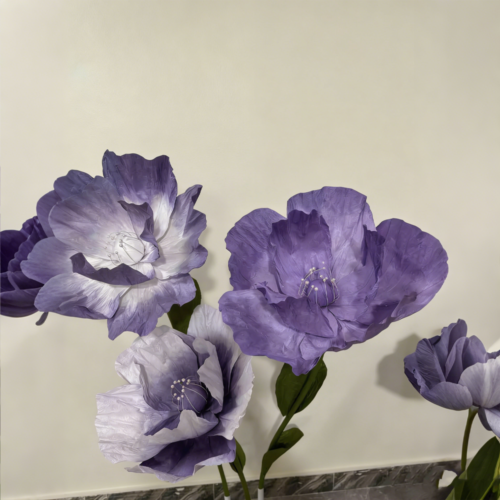 Flowerva Enduring Purple Gradient Premium Flower