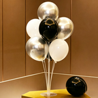 Flowerva Birthday Party Garlands, Table Float, and Number Balloons