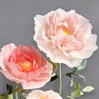 Flowerva Orchid Peony Luminaire Premium Flower