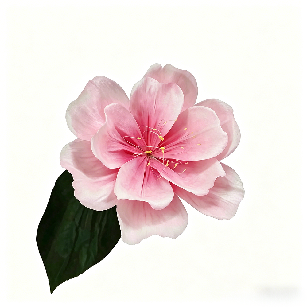 Flowerva Peach Blossom Aetheria Bloom Premium Decor