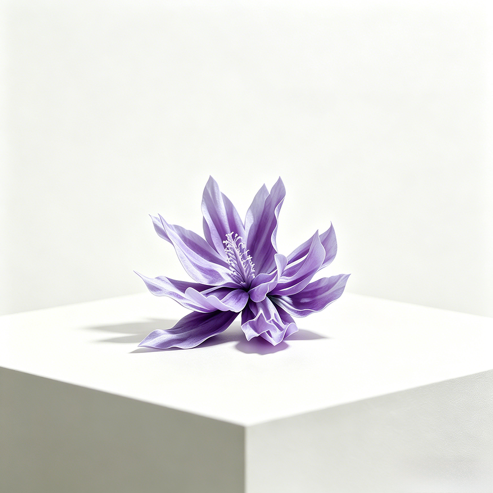 Flowerva Lavender Night Bloom Premium Decor