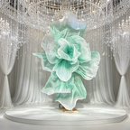 Flowerva Gradient Veil Form Art Installation (Without Base)