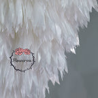 Flowerva Ethereal Feather Chandelier Wedding Decor