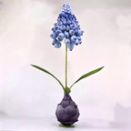 Flowerva Blue Muscari Palette Artisan Premium Decor