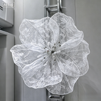 Flowerva Lace Silhouette Floral Art Installation