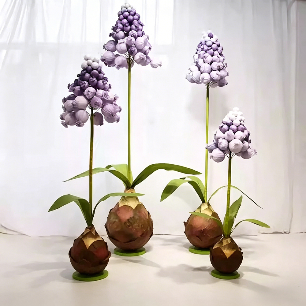 Flowerva Muscari Palette Artisan Premium Decor