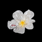 Flowerva Sheer Fabric White Daisy Decor