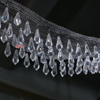 Flowerva Beaded Wire Mesh Wedding Decor