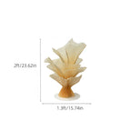 Flowerva Champagne Aura Pleat Table Flower