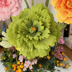 Flowerva Chromatic Floral Triptych Premium Decor