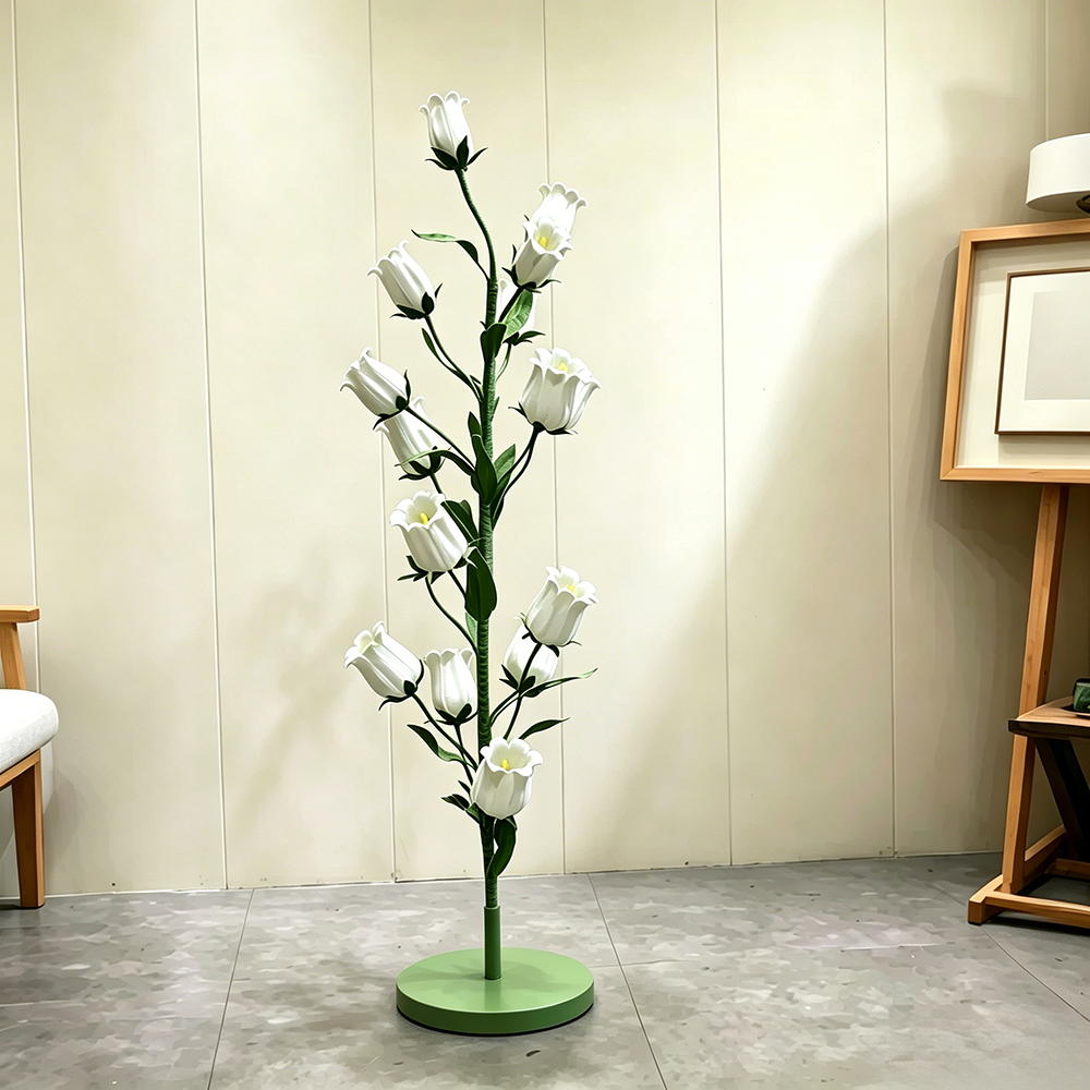 Flowerva Bell Petal Grove Premium Decor