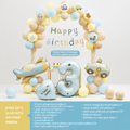 Flowerva Cartoon Animal Balloon Arch Kit for Birthday Party Decoration