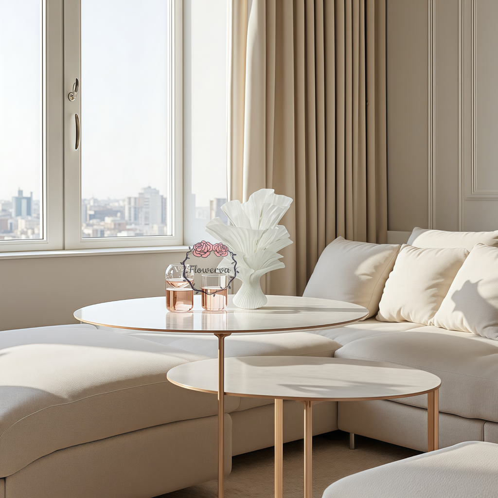 Clearance Flash Sale|Flowerva "Romantic Light" Table Flower