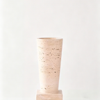 Flowerva Premium Ivory Roman Travertine Rose Gift Box