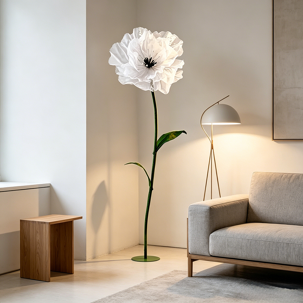 Flowerva Standing Petal Sculpture Collection Premium Decor