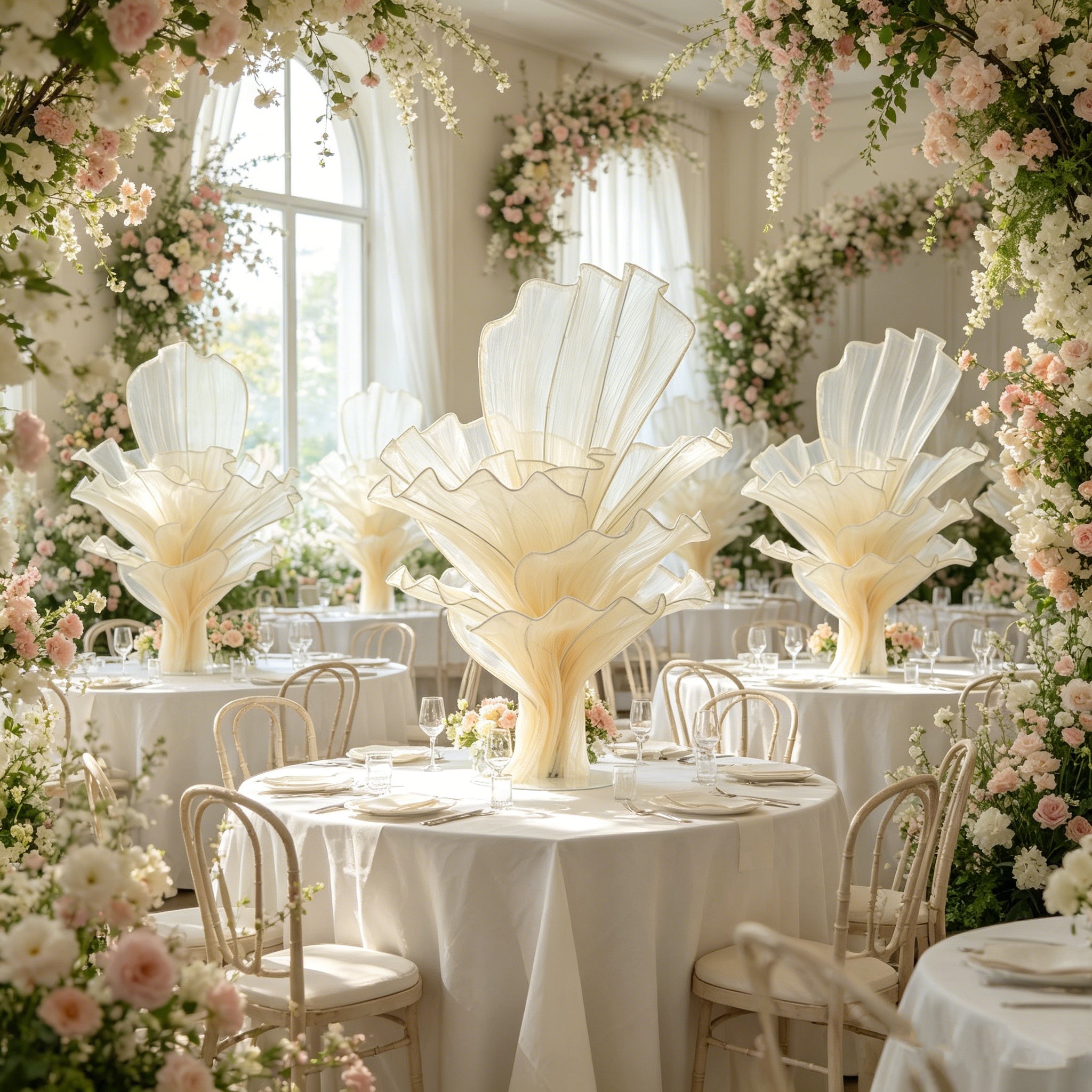 Flowerva Airy Veil Eternal Table Flower
