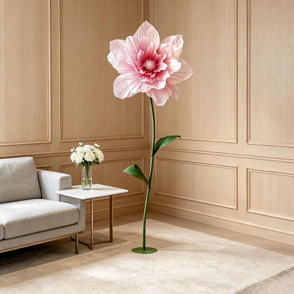 Flowerva Standing Petal Sculpture Collection Premium Decor