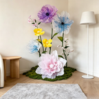 Flowerva Gentle Veilscape Premium Decor