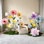 Flowerva Gentle Veilscape Premium Decor