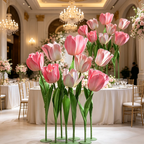 Flowerva Tulip Harmony Cluster Premium Decor—Set A