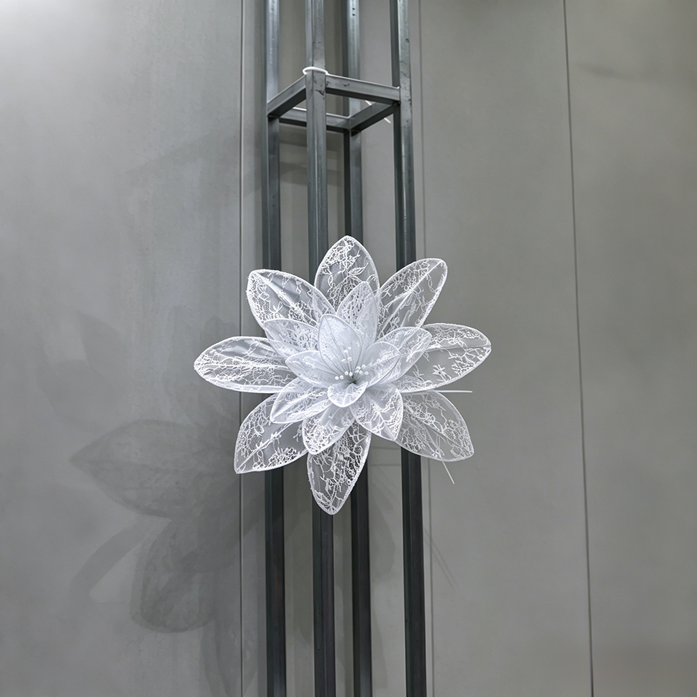 Flowerva Lace Silhouette Floral Art Installation