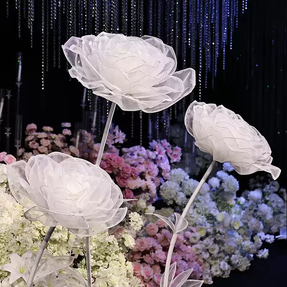 Flowerva Translucent Mist Contour Premium Decor