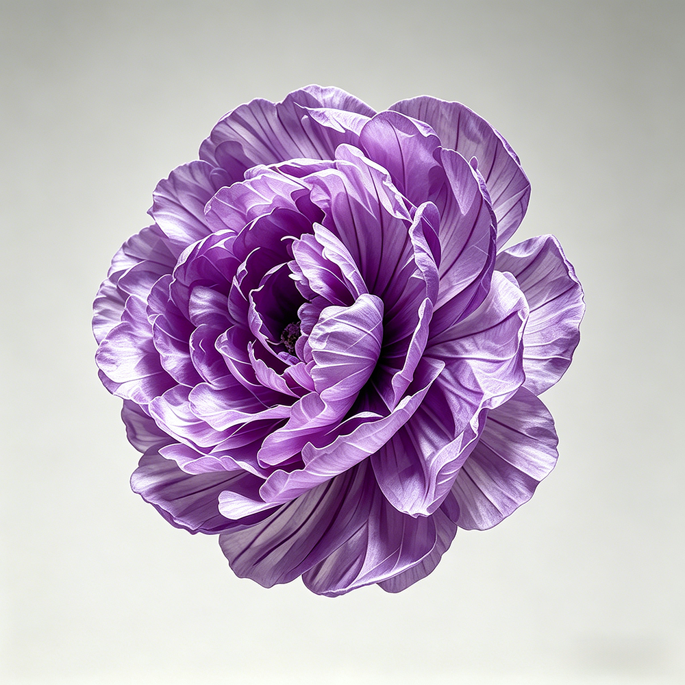 Flowerva Peony Veil Luminara Premium Decor