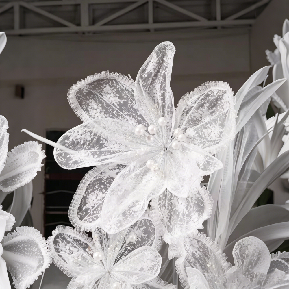 Flowerva Lace Bloom Sanctuary Art Installation
