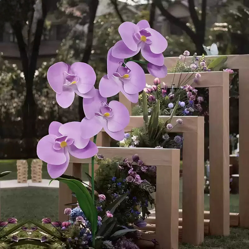 Flowerva Lavender Orchid Contour Set Premium Decor